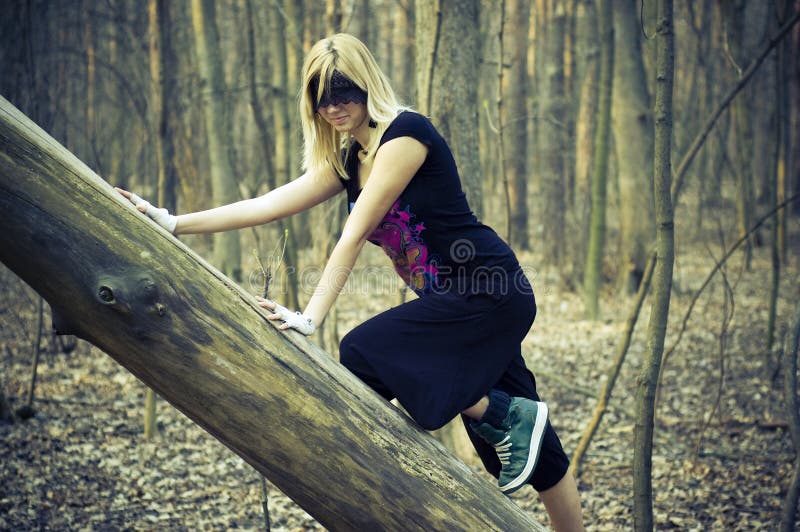 196 Blindfolded Women Stock Photos - Free & Royalty-Free Stock