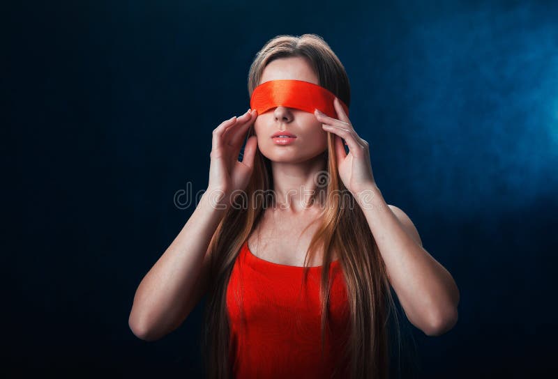 Blind Folded Women Blinds