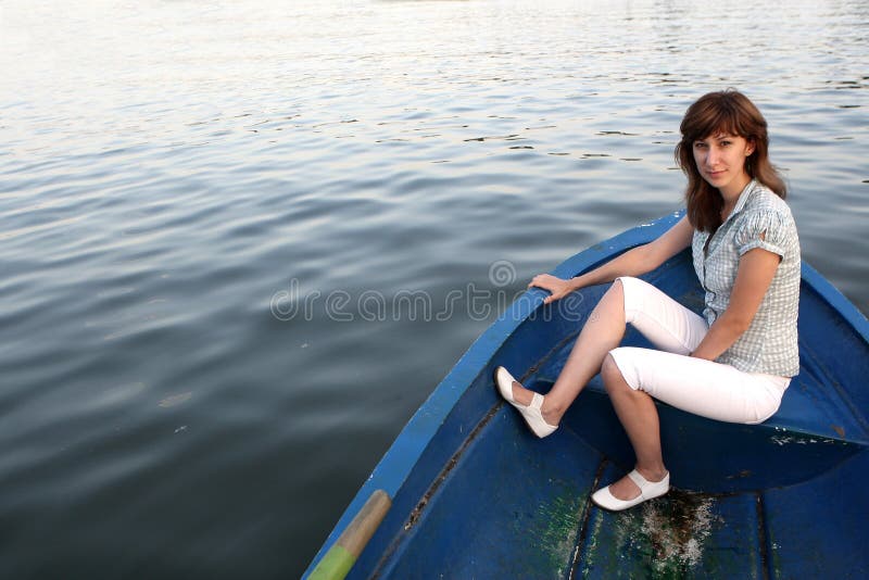 Girl on the boat