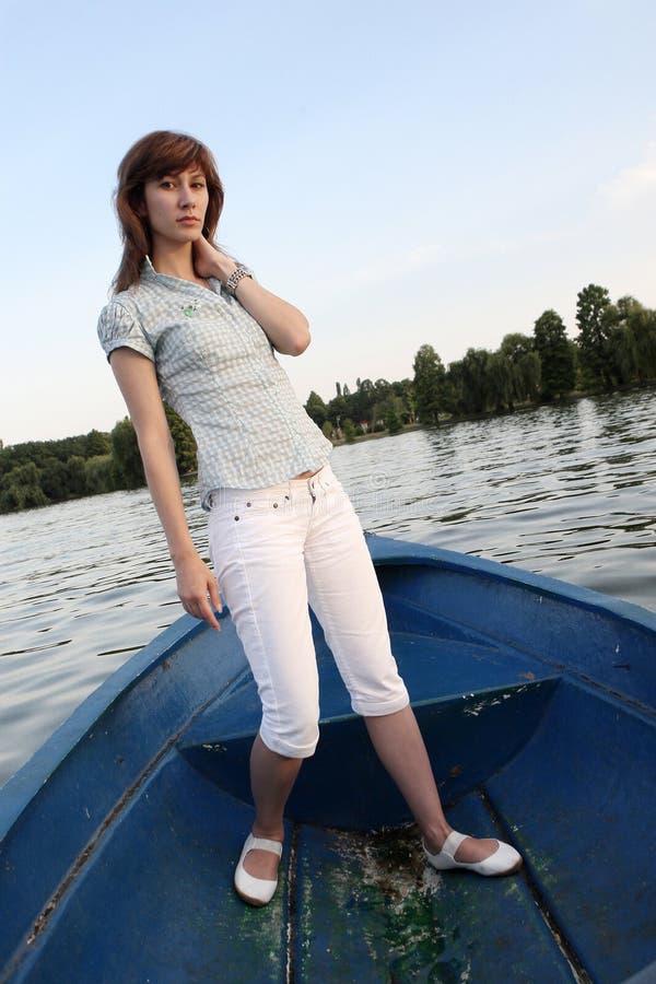 Girl on the boat