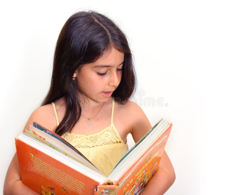 Girl with book