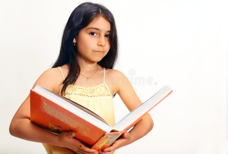 Girl with book