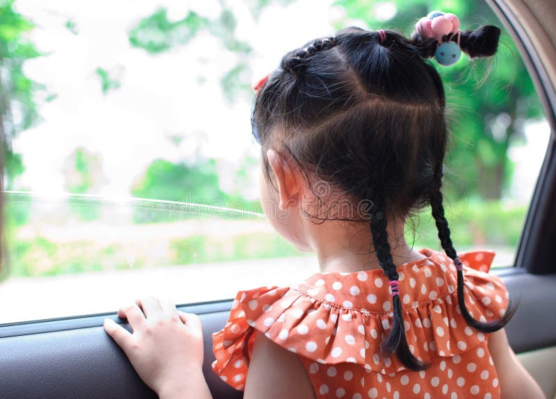 Girl in the car