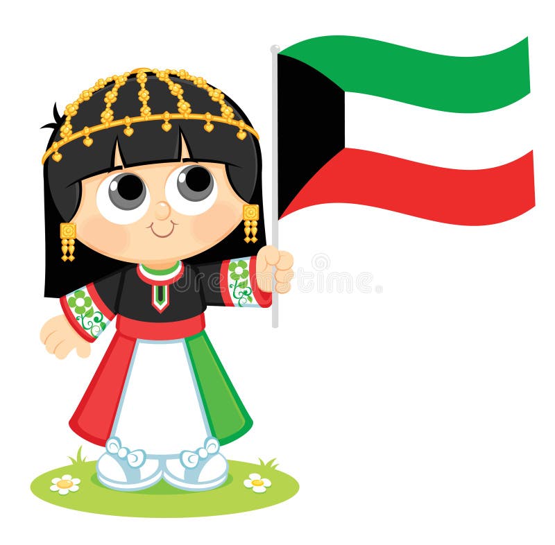 Arab Family In National Dress Vector Illustration Stock Vector Illustration Of Emirates International 75337447