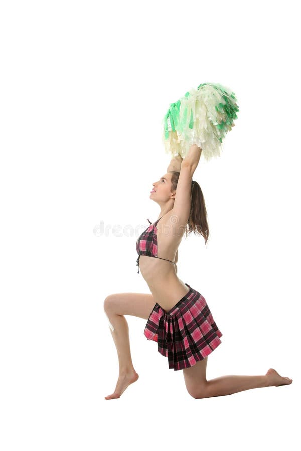 Girl cheerleader