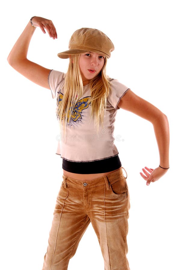 Girl Child Dancing stock photos