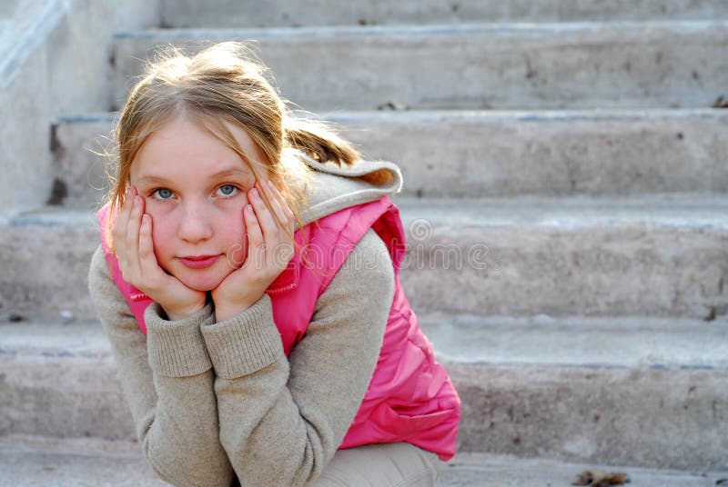 Girl child dock stock image. Image of children, holidays - 1192067