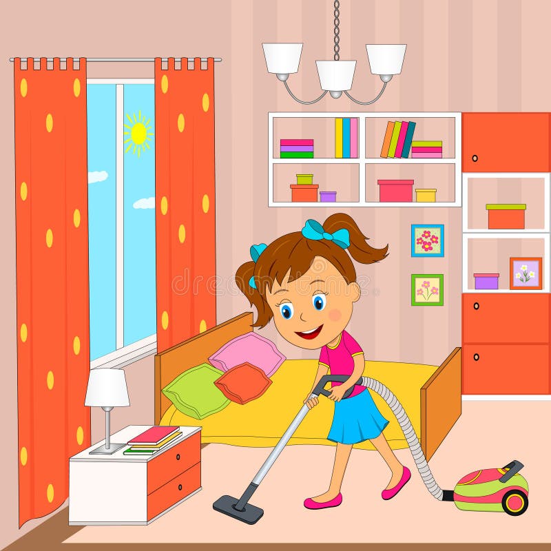 Cleaning Bedroom Stock Illustrations – 1,140 Cleaning Bedroom Stock  Illustrations, Vectors & Clipart - Dreamstime