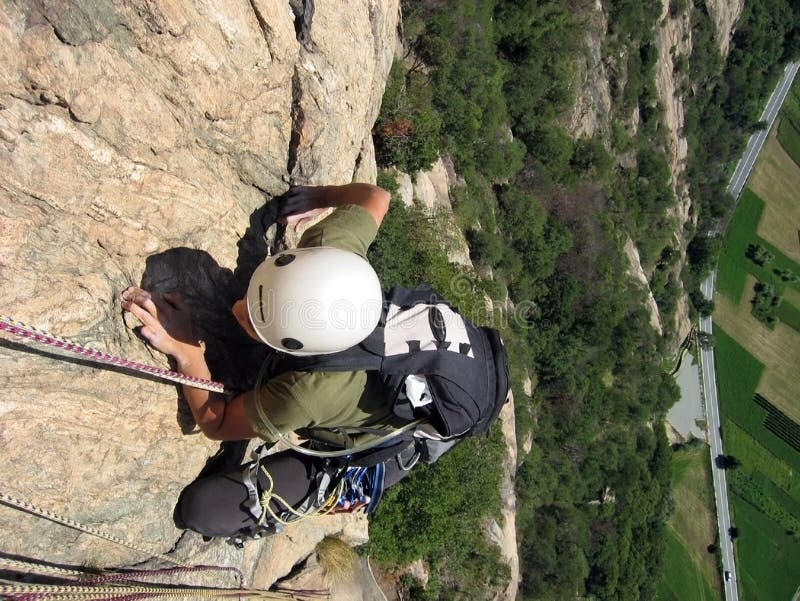 Girl climbing