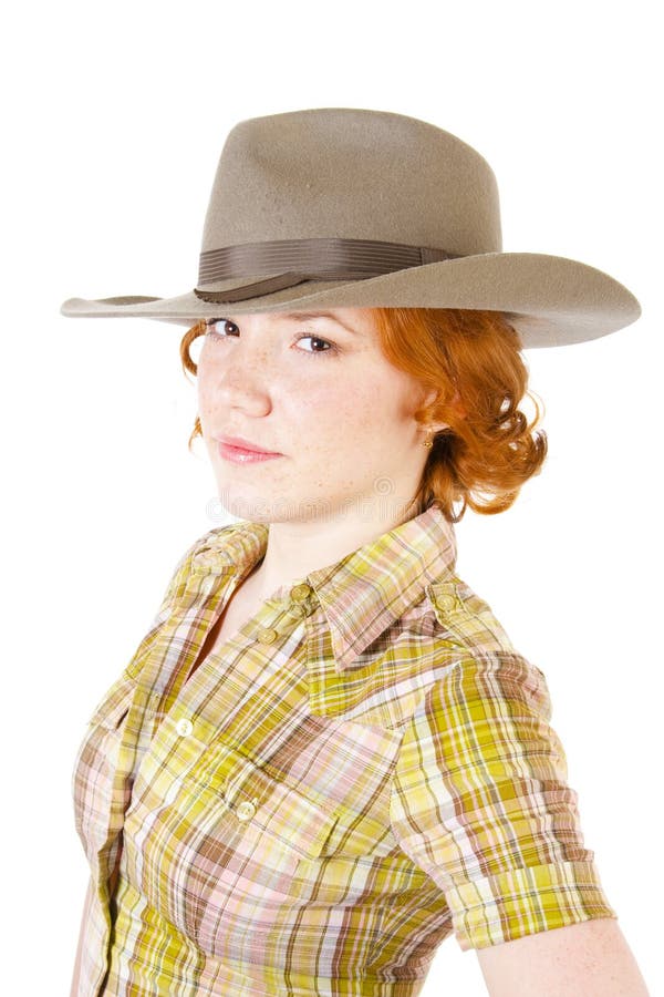 Girl In Cowboy Hat Picture. Image 13892532