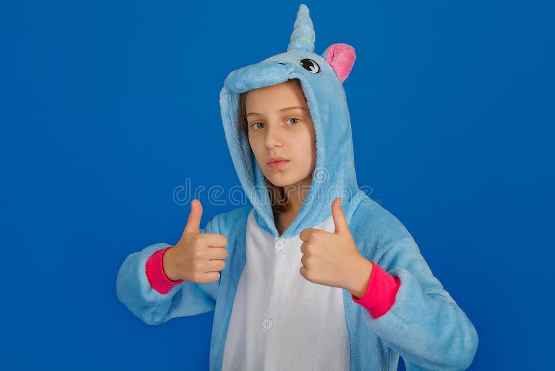 Blue Unicorn Costume - wide 1