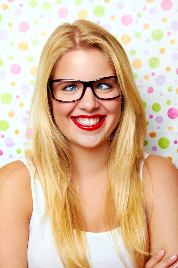 Girl With Crazy Smile Royalty Free Stock Image Image 23834946