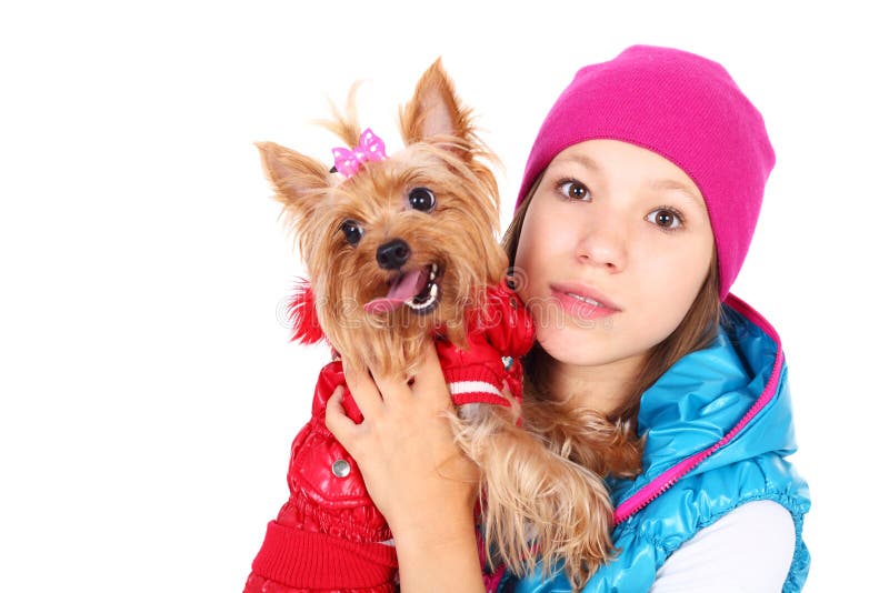 Teenage Girl Dog Costume Stock Photos Free & RoyaltyFree Stock