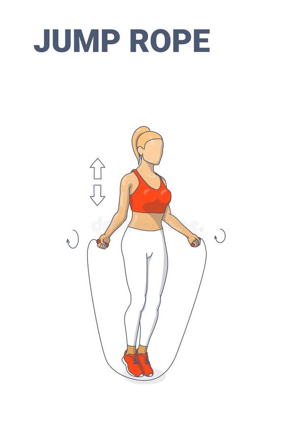 Jump Rope  Illustrated Exercise Guide