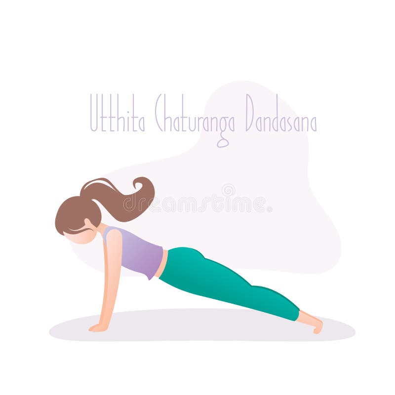 yoga exercise on the mat,urdhva chaturanga dandasana Stock Photo - Alamy