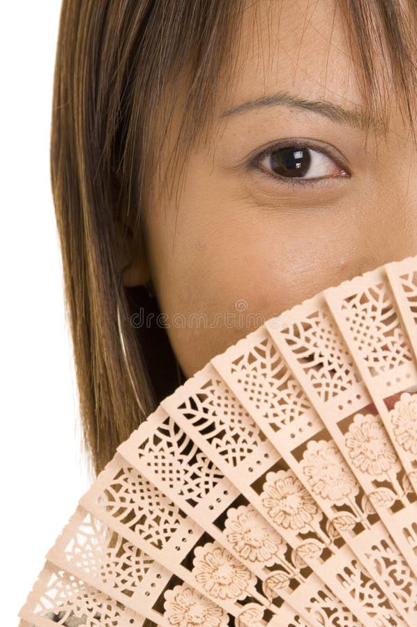 Girl And Fan 2