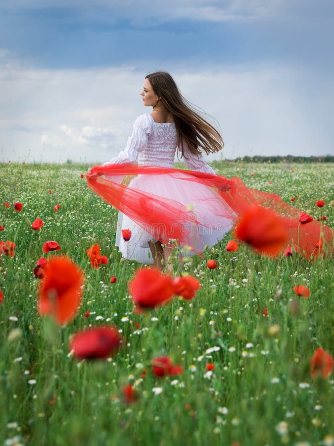 Girl in field