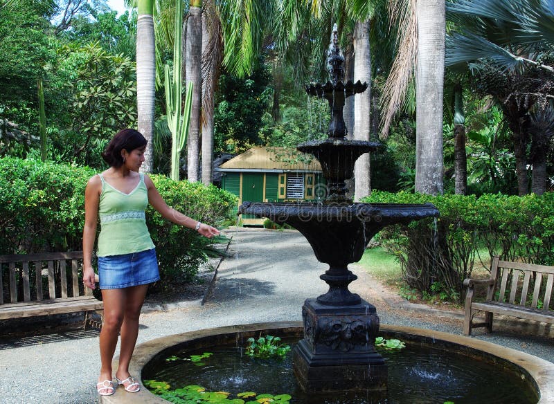 The Girl By The Fountain