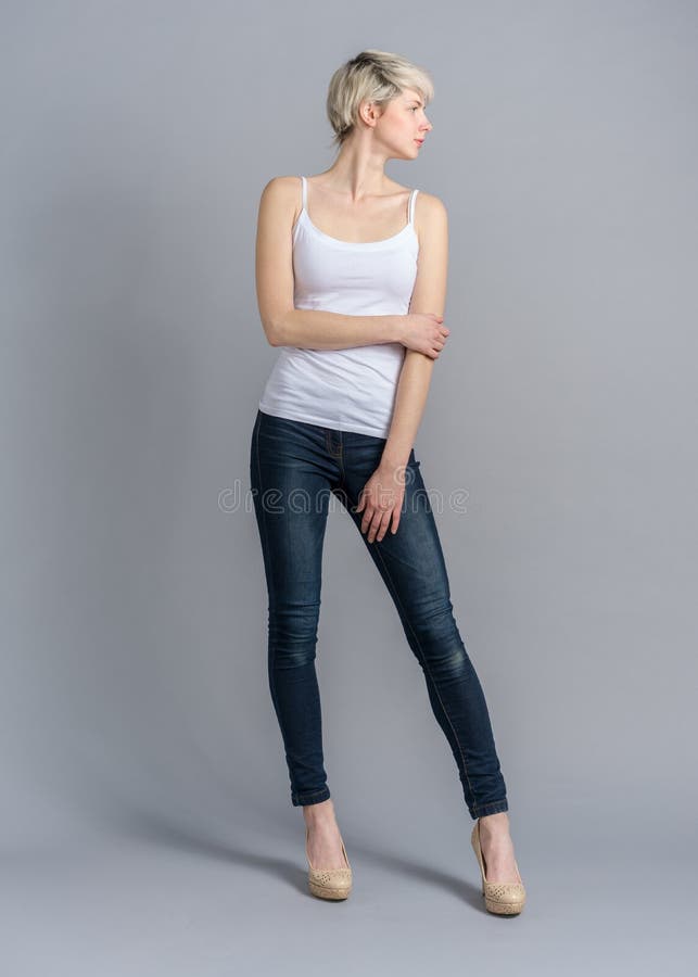 356,800+ Women Jeans Stock Photos, Pictures & Royalty-Free Images