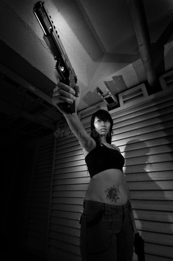 Girl Gangs stock photo. Image of fighting, asia, tattoo 6507924