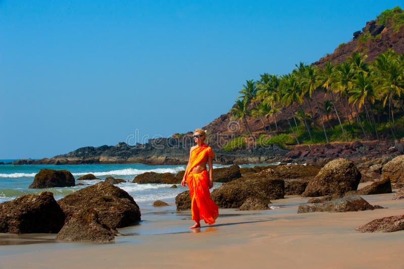 Girl in Goa