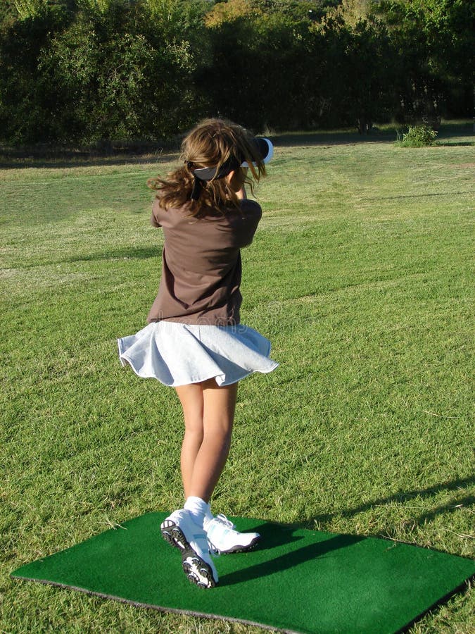 Girl Golfer