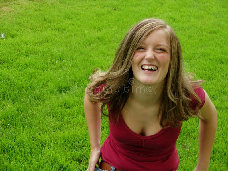 Girl in Grass