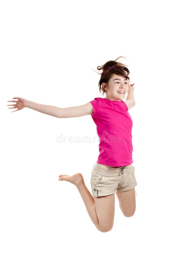 Five girls jumping stock image. Image of jumping, celebrate - 1601401