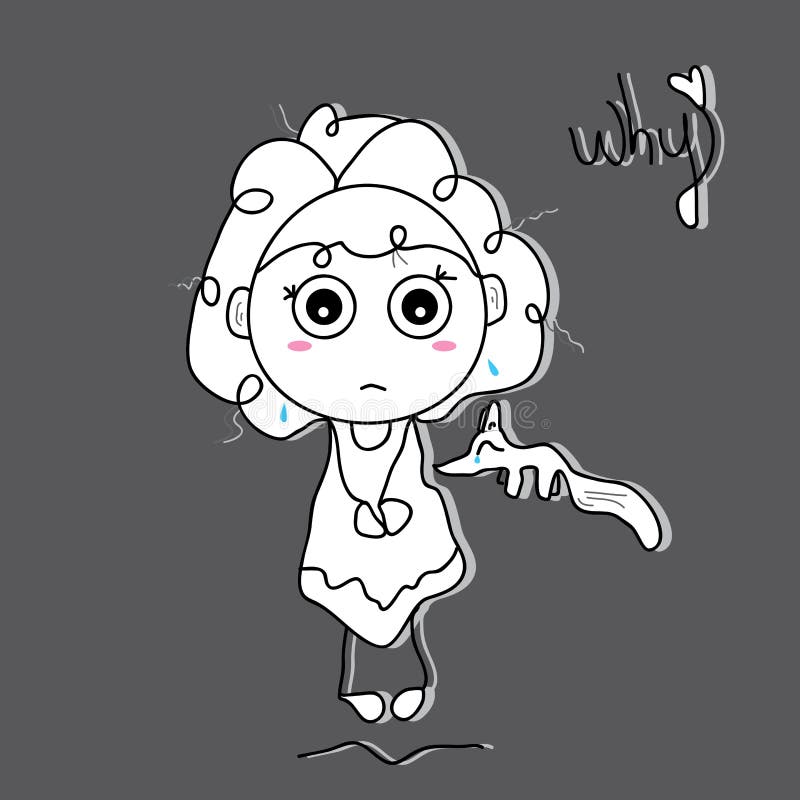 Illustration of girl sad, pet sad too. --- This. eps file info Version: Illustrator 8 EPS Document: 10 * 10 Inches (Width * Height) Document Color Mode: CMYK Color Preview: TIFF (8-bit Color) Include Document Thumbnails. Friendship borders vectors