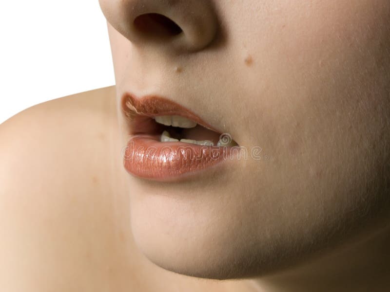 Girl Lips Picture. Image 6071716