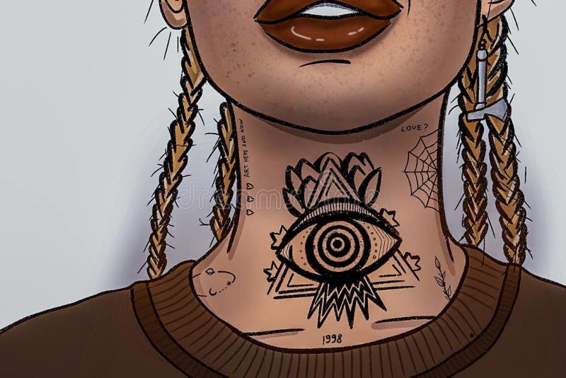What do you guys think of this neck tattoo Would this kind of tattoo fade  fast  rTattooDesigns