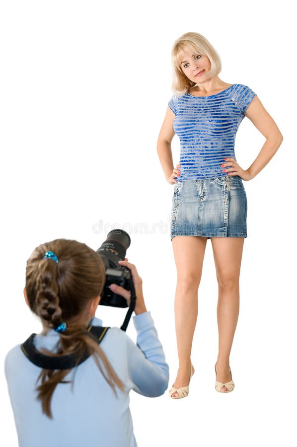 The girl - photographer