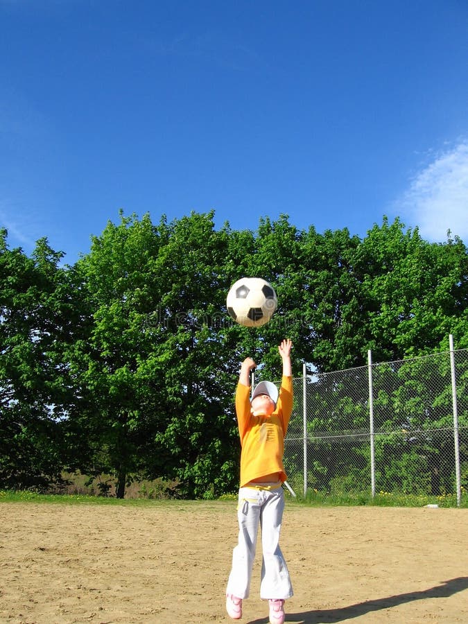 Girl playing