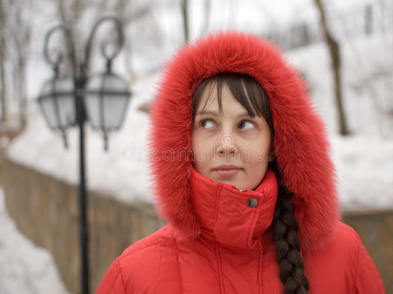 Girl in Red Hood