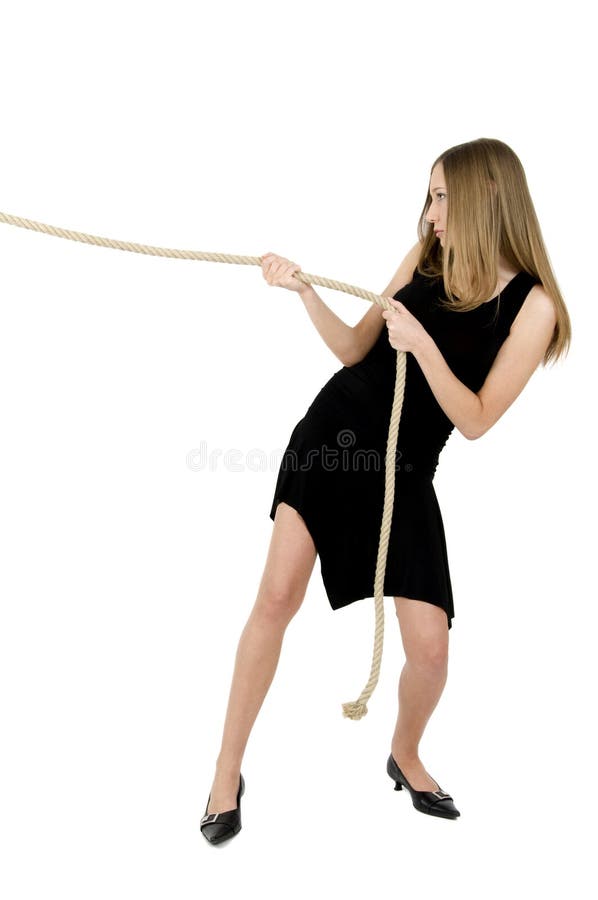 Girl with the rope