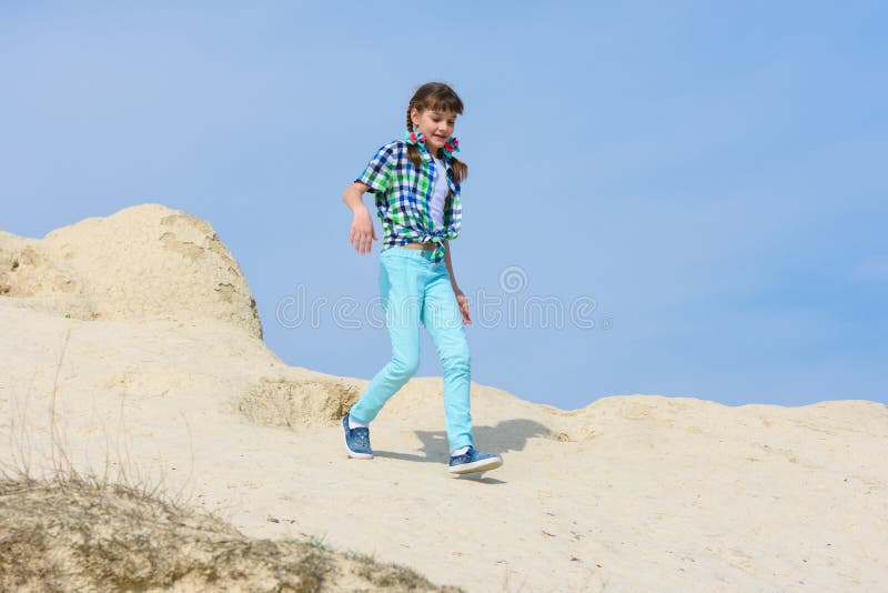 164 Girl Running Down Hill Stock Photos Free & RoyaltyFree Stock
