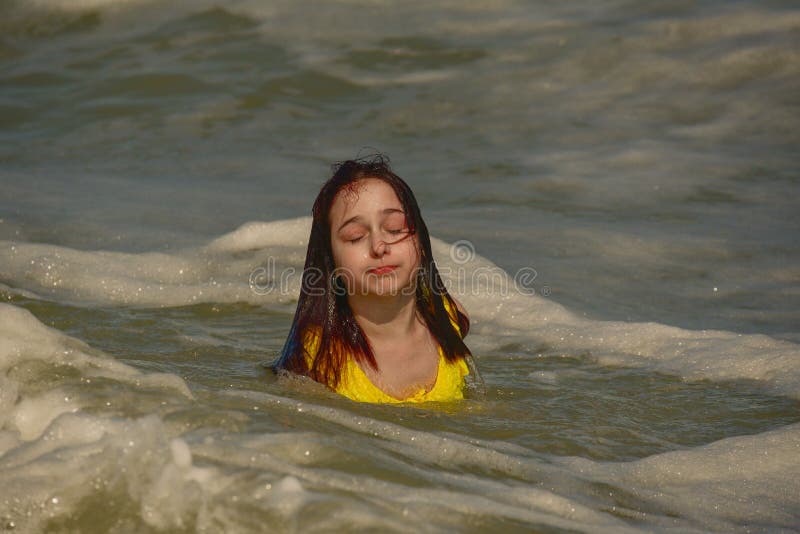 Girl at Sea