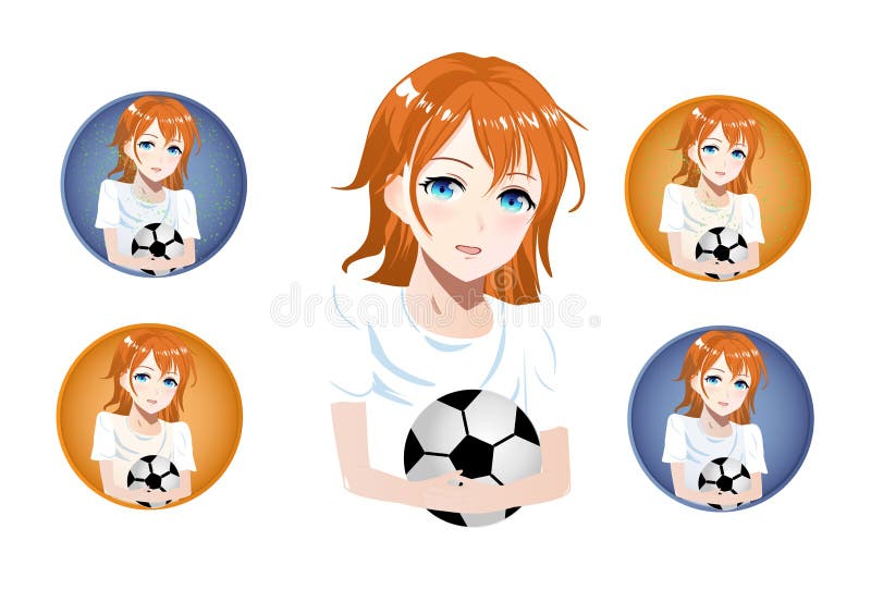 Premium Vector  Young girl anime style character vector illustration  design manga anime girl hair faces cartoon