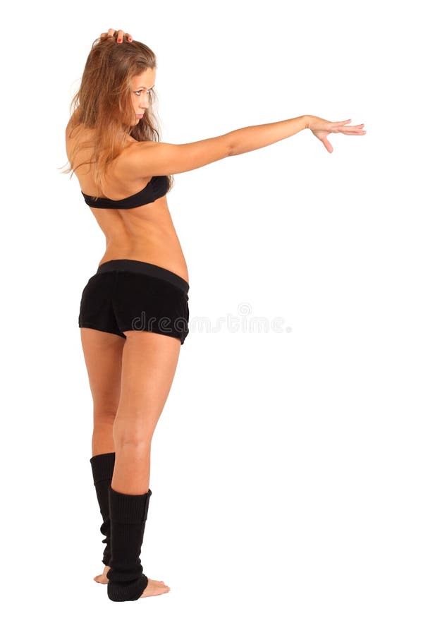 Girl standing Back pose stock image. Image of lifestyle - 54128535
