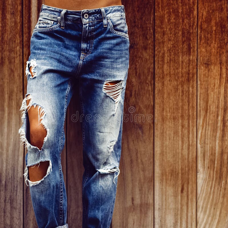 Bad Girl Torn Jeans Stock Photos - Free & Royalty-Free Stock Photos ...