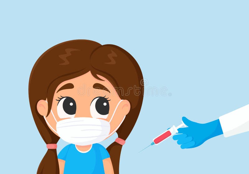 Vector Illustration of Baby Vaccination. Cartoon Cute Baby Getting  Vaccinated Stock Vector - Illustration of cute, health: 210939782