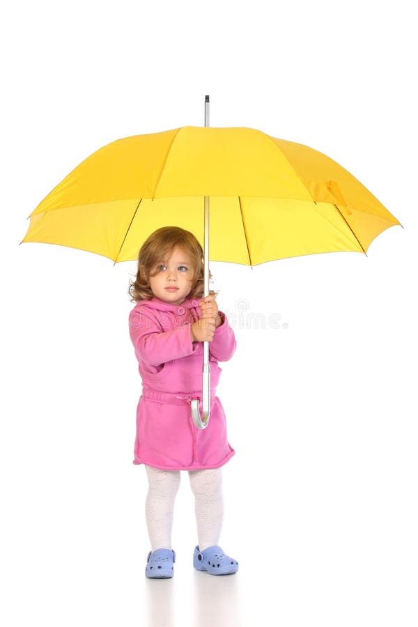 Girl with umbrella