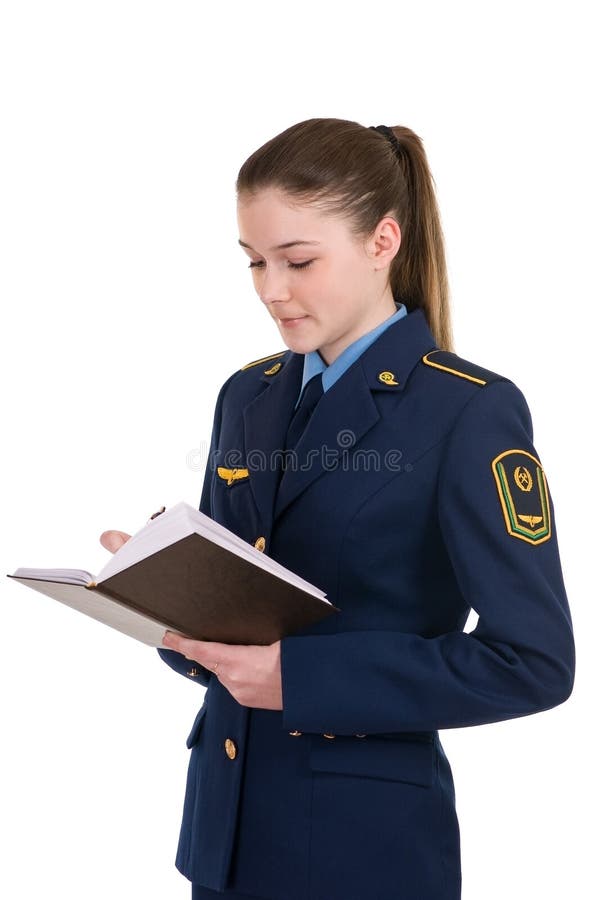 Girl in uniform