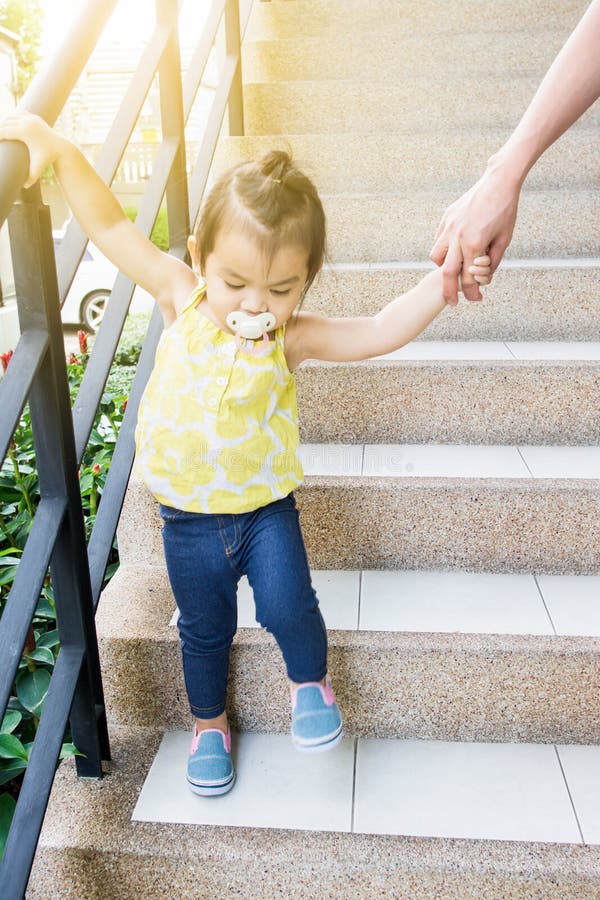 127 Kid Walking Down Stairs Stock Photos - Free & Royalty-Free Stock ...