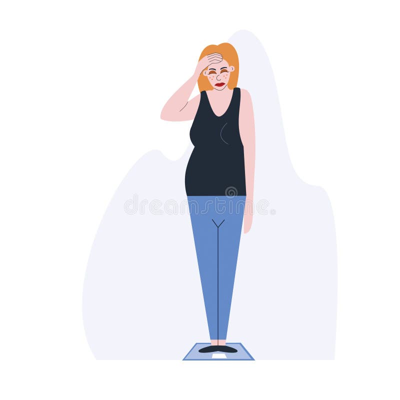 female weight gain animation