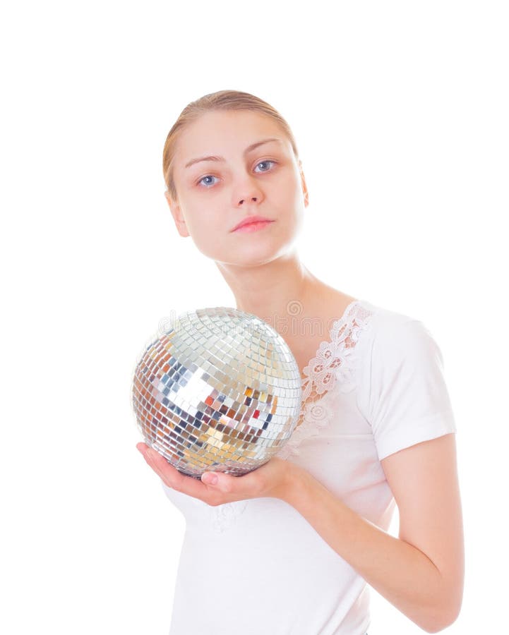 Glitter ball stock photo. Image of glitter, golden, ball 4158688