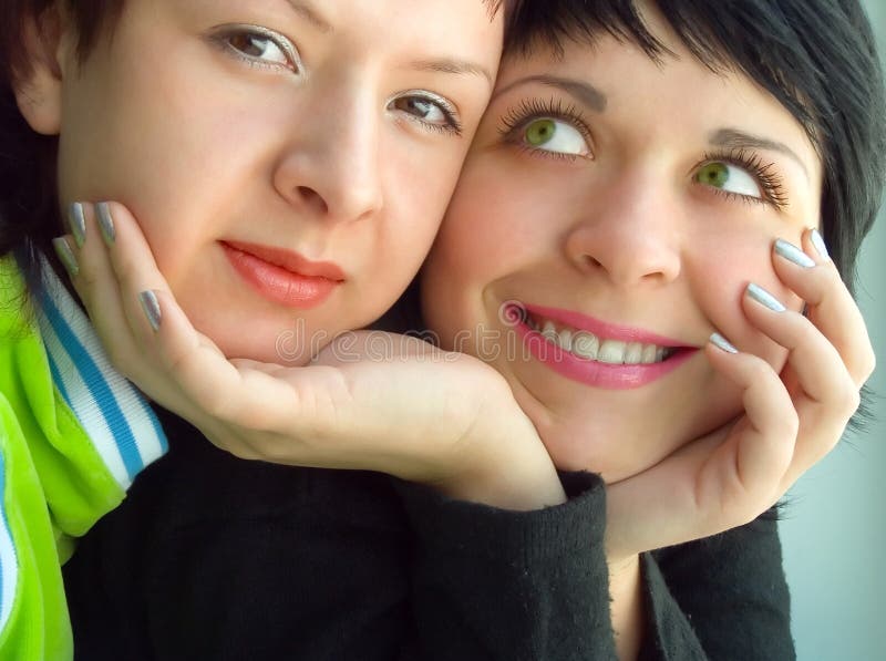 Pretty girlfriends. Lovely european female stock images, royalty-free photos and pictures