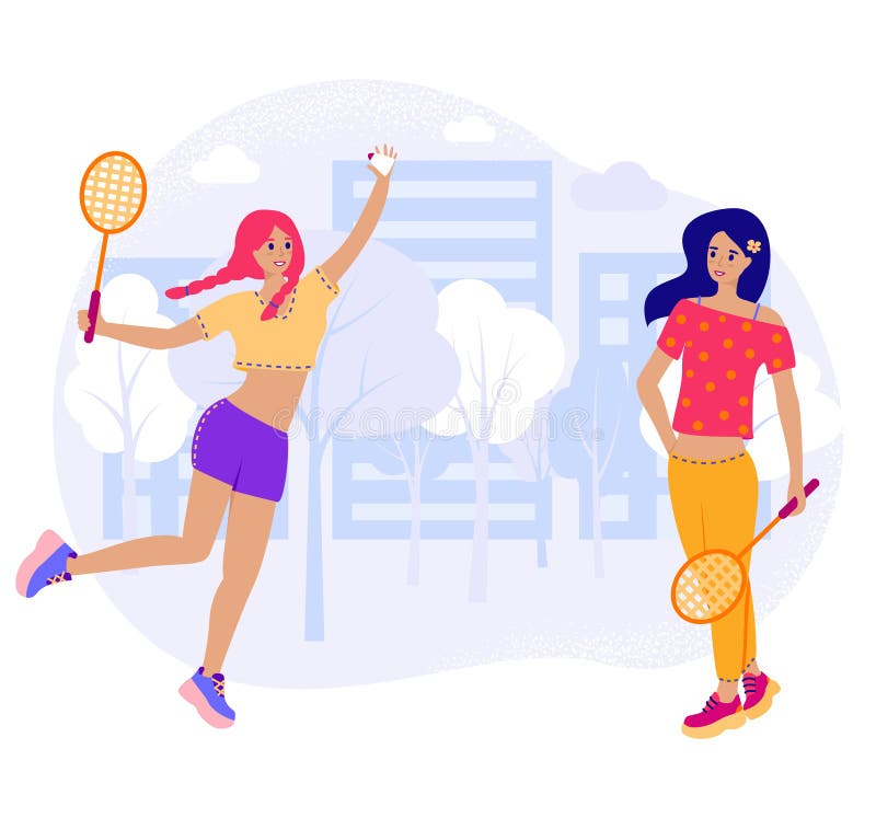 Play Badminton Cartoon Stock Illustrations – 1,680 Play Badminton Cartoon  Stock Illustrations, Vectors & Clipart - Dreamstime