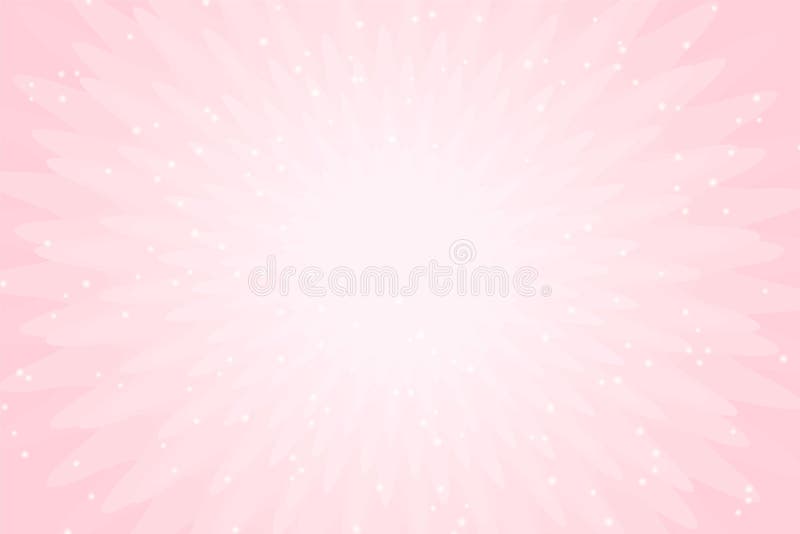 Vector pink background with lights. Wallpaper for little princess party invitation card.
