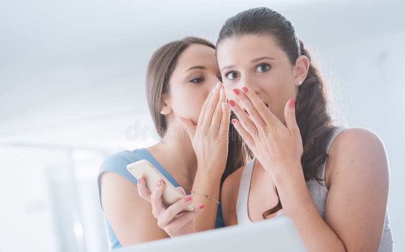 3,480 Girls Gossiping Stock Photos